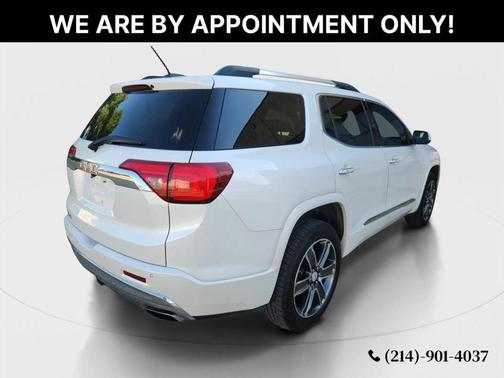 White Frost Tricoat 2017 GMC Acadia Denali