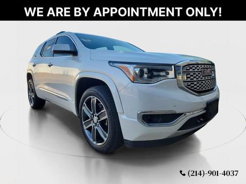 White Frost Tricoat 2017 GMC Acadia Denali