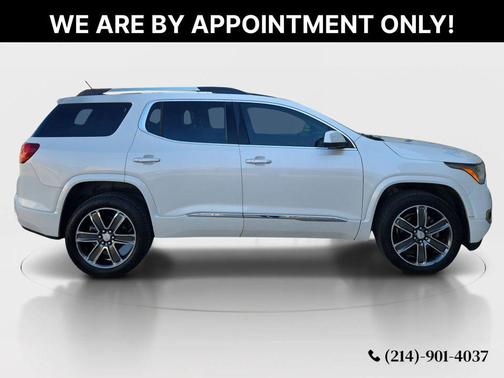 White Frost Tricoat 2017 GMC Acadia Denali