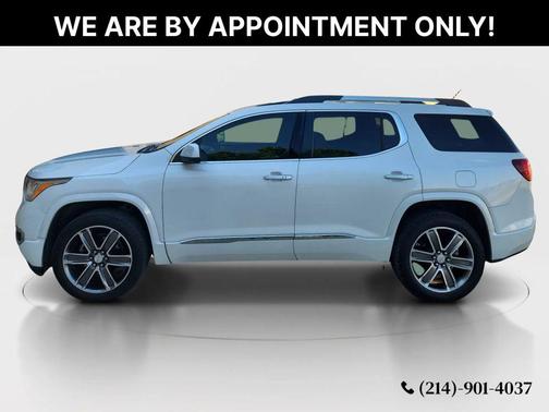 White Frost Tricoat 2017 GMC Acadia Denali