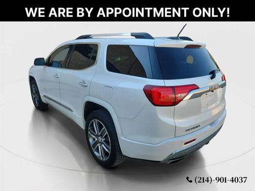 White Frost Tricoat 2017 GMC Acadia Denali