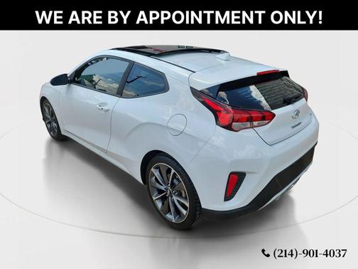 White 2019 Hyundai Veloster 2