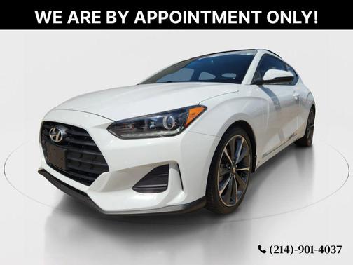 White 2019 Hyundai Veloster 2