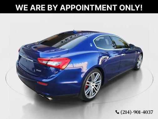 Blue 2017 Maserati Ghibli S