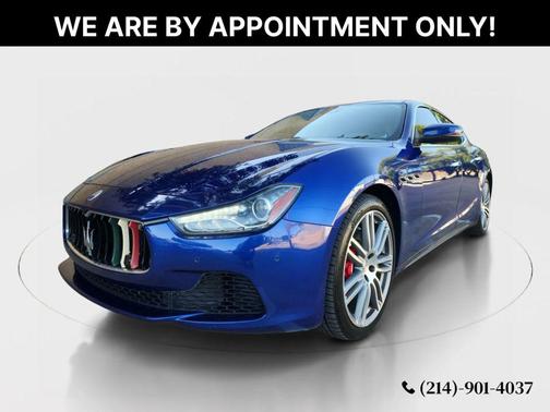 Blue 2017 Maserati Ghibli S