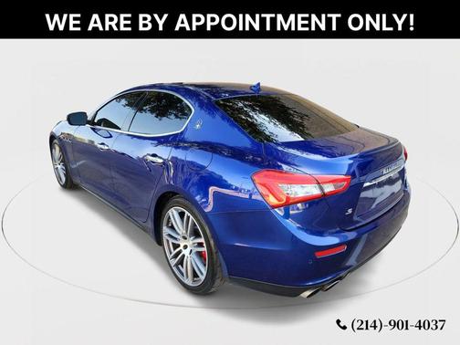 Blue 2017 Maserati Ghibli S