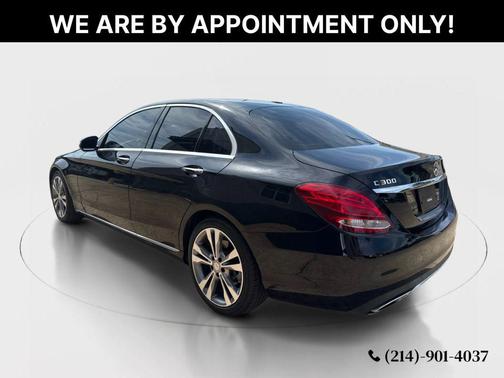 Black 2017 Mercedes-Benz C-Class C 300 Sedan 4D