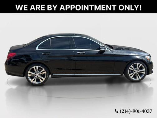 Black 2017 Mercedes-Benz C-Class C 300 Sedan 4D