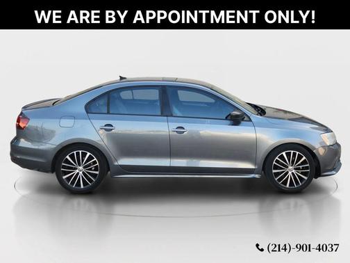 Platinum Gray Metallic 2016 Volkswagen Jetta 1.8T Sport