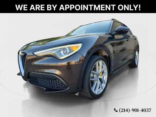 Basalto Brown Metallic 2018 Alfa Romeo Stelvio Sport