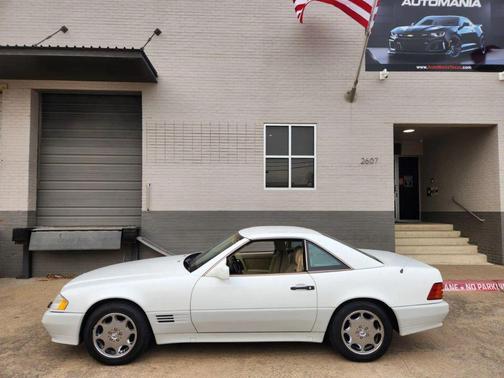 White 1995 Mercedes-Benz SL-Class SL 500 Roadster 2D