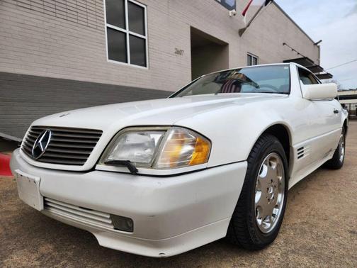 White 1995 Mercedes-Benz SL-Class SL 500 Roadster 2D