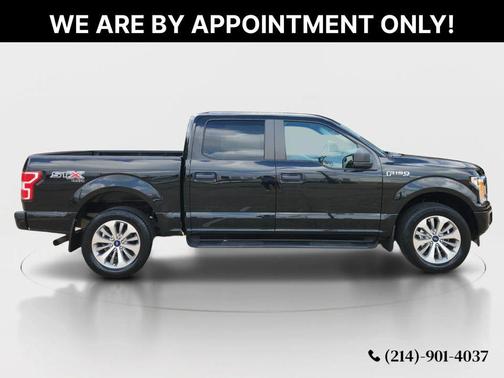 Shadow Black 2018 Ford F-150 XL