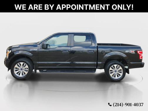 Shadow Black 2018 Ford F-150 XL