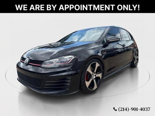 Deep Black Pearl 2015 Volkswagen Golf GTI 2.0T SE 4-Door