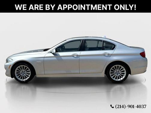 Silver 2013 BMW 535 535i Sedan 4D