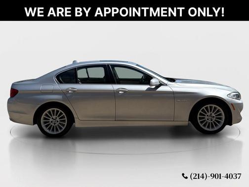 Silver 2013 BMW 535 535i Sedan 4D