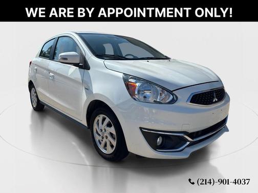 Pearl White 2018 Mitsubishi Mirage SE