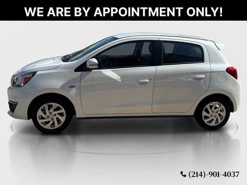 Pearl White 2018 Mitsubishi Mirage SE