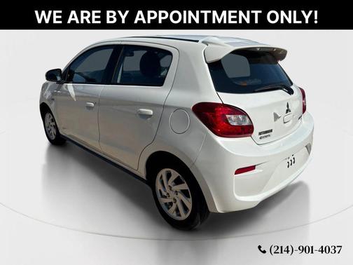 Pearl White 2018 Mitsubishi Mirage SE