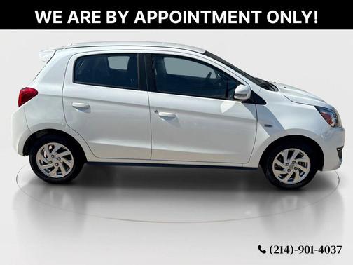 Pearl White 2018 Mitsubishi Mirage SE