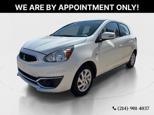 Pearl White 2018 Mitsubishi Mirage SE