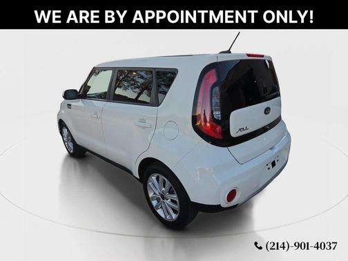 Clear White 2018 Kia Soul +