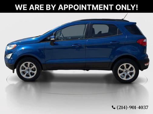 Blue 2018 Ford EcoSport SE