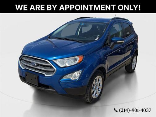Blue 2018 Ford EcoSport SE