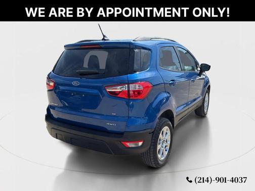 Blue 2018 Ford EcoSport SE
