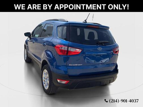 Blue 2018 Ford EcoSport SE