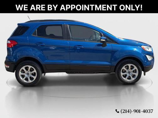Blue 2018 Ford EcoSport SE