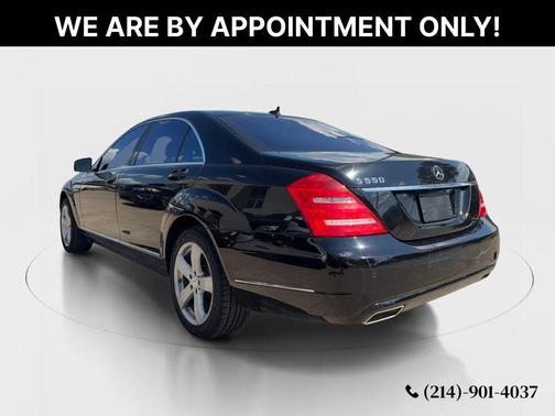 Black 2011 Mercedes-Benz S-Class S 550 Sedan 4D