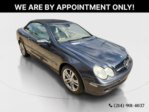 Gray 2008 Mercedes-Benz CLK-Class CLK 350