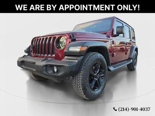 Burgundy 2021 Jeep Wrangler Unlimited Sport Altitude