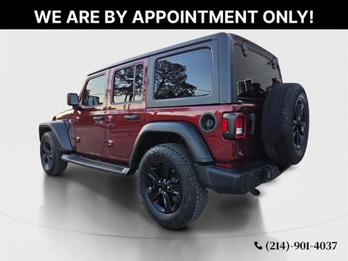 Burgundy 2021 Jeep Wrangler Unlimited Sport Altitude