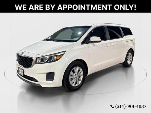 Solid White 2015 Kia Sedona LX