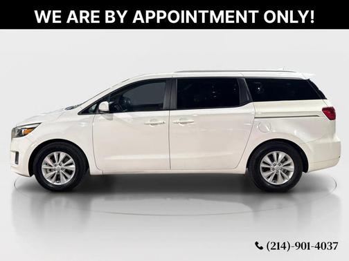 Solid White 2015 Kia Sedona LX