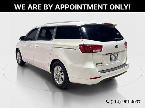 Solid White 2015 Kia Sedona LX