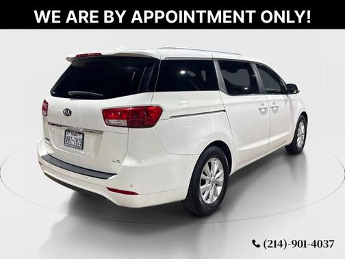 Solid White 2015 Kia Sedona LX