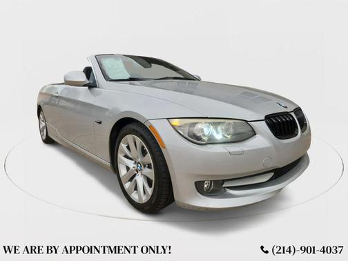 Silver 2011 BMW 328 328i Convertible 2D
