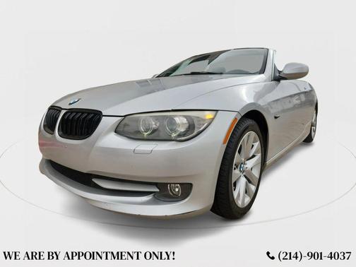 Silver 2011 BMW 328 328i Convertible 2D