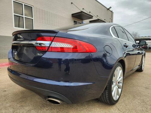 Blue 2014 Jaguar XF SC