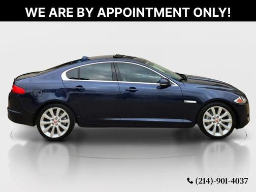 Blue 2014 Jaguar XF SC