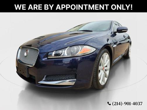 Blue 2014 Jaguar XF SC