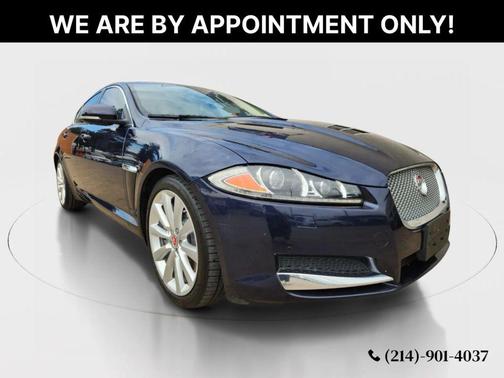 Blue 2014 Jaguar XF SC