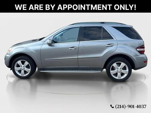 Silver 2010 Mercedes-Benz M-Class ML 350 Sport Utility 4D