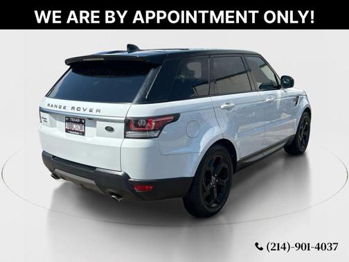 White 2017 Land Rover Range Rover Sport 3.0L Supercharged SE