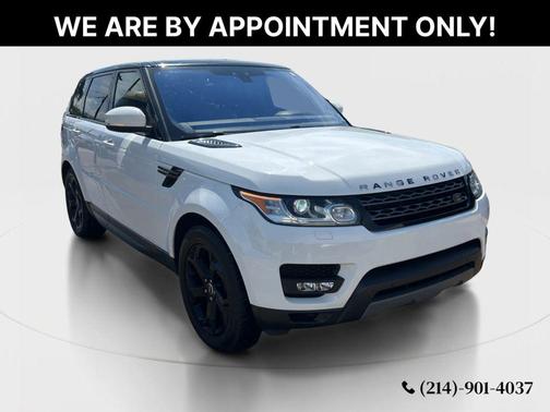 White 2017 Land Rover Range Rover Sport 3.0L Supercharged SE