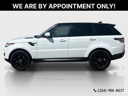 White 2017 Land Rover Range Rover Sport 3.0L Supercharged SE